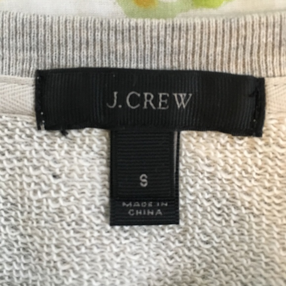 J.Crew Sweatshirt with Ruffles - Picture 4 of 5